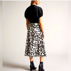 Great price!Ted Baker Gwiana Ponte Top Floral Midi Dress Ted Baker size 1 ( US4)